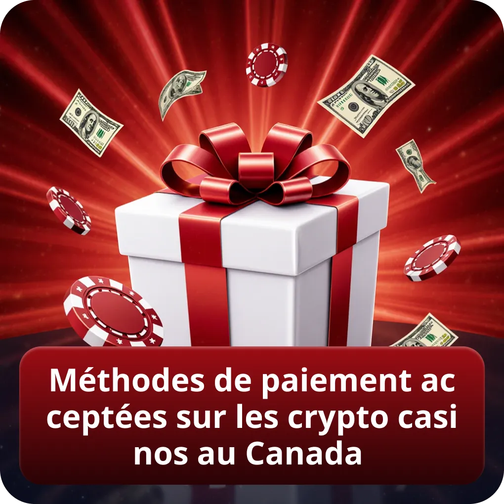 Méthodes de paiement acceptées sur les crypto casinos au Canada
