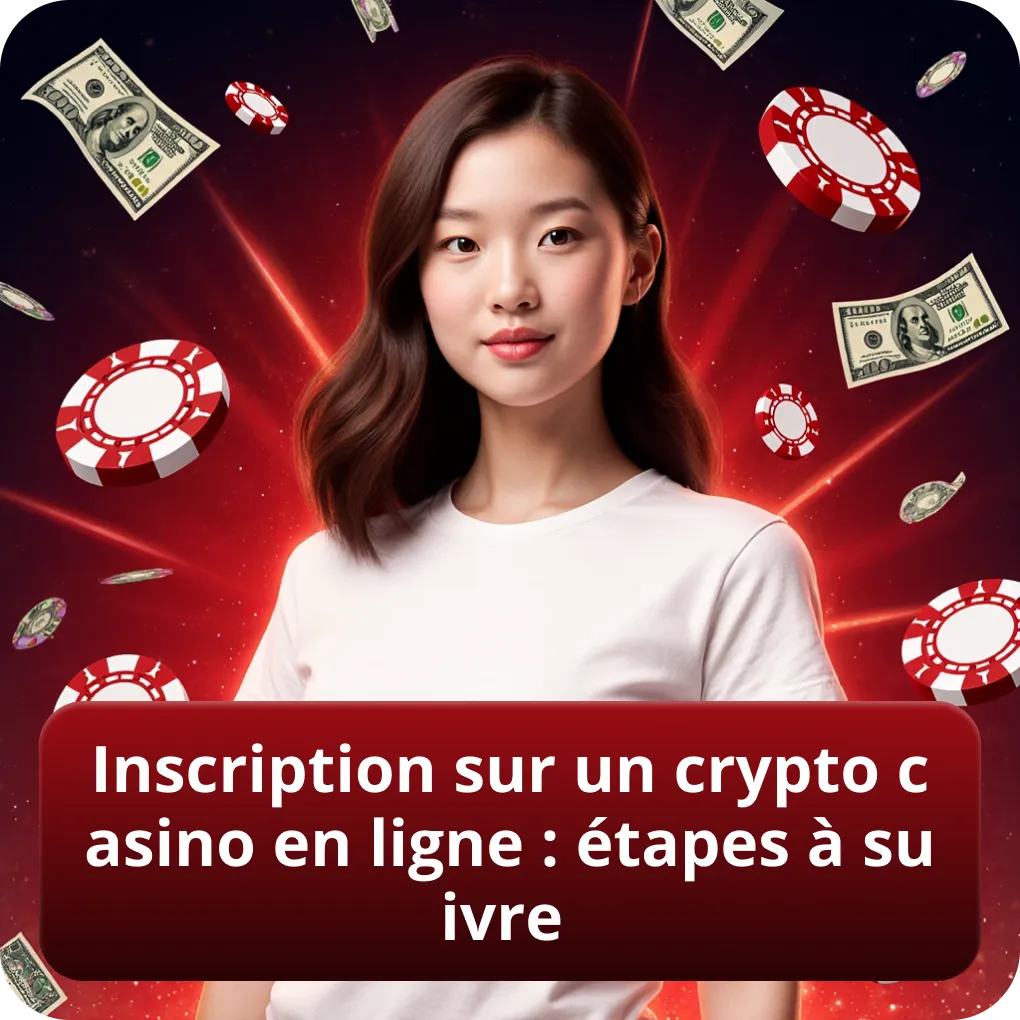 Inscription sur un crypto casino en ligne : étapes à suivre