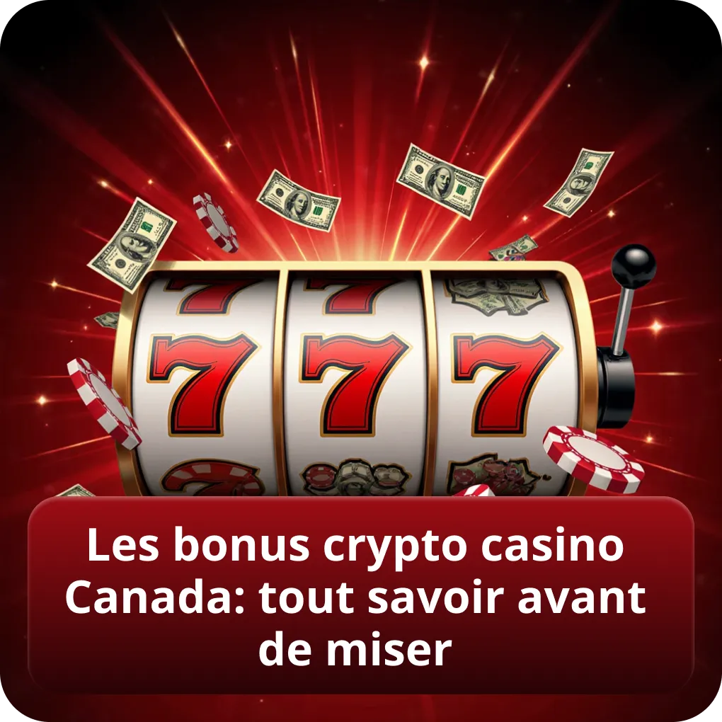 Les bonus crypto casino Canada: tout savoir avant de miser