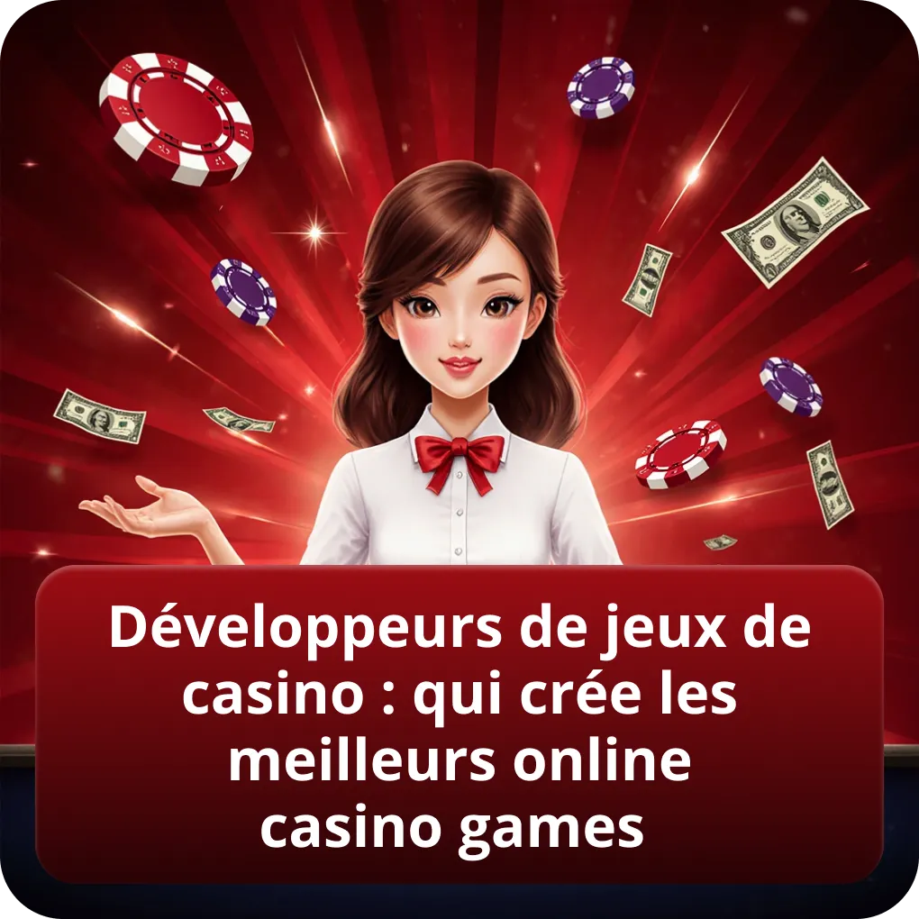 Développeurs de jeux de casino : qui crée les meilleurs online casino games